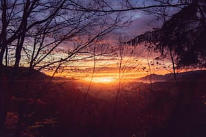 Sonnenuntergang / Achtsam genießen